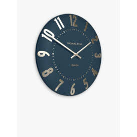 Thomas Kent Mulberry Wall Clock, Midnight Blue - thumbnail 2