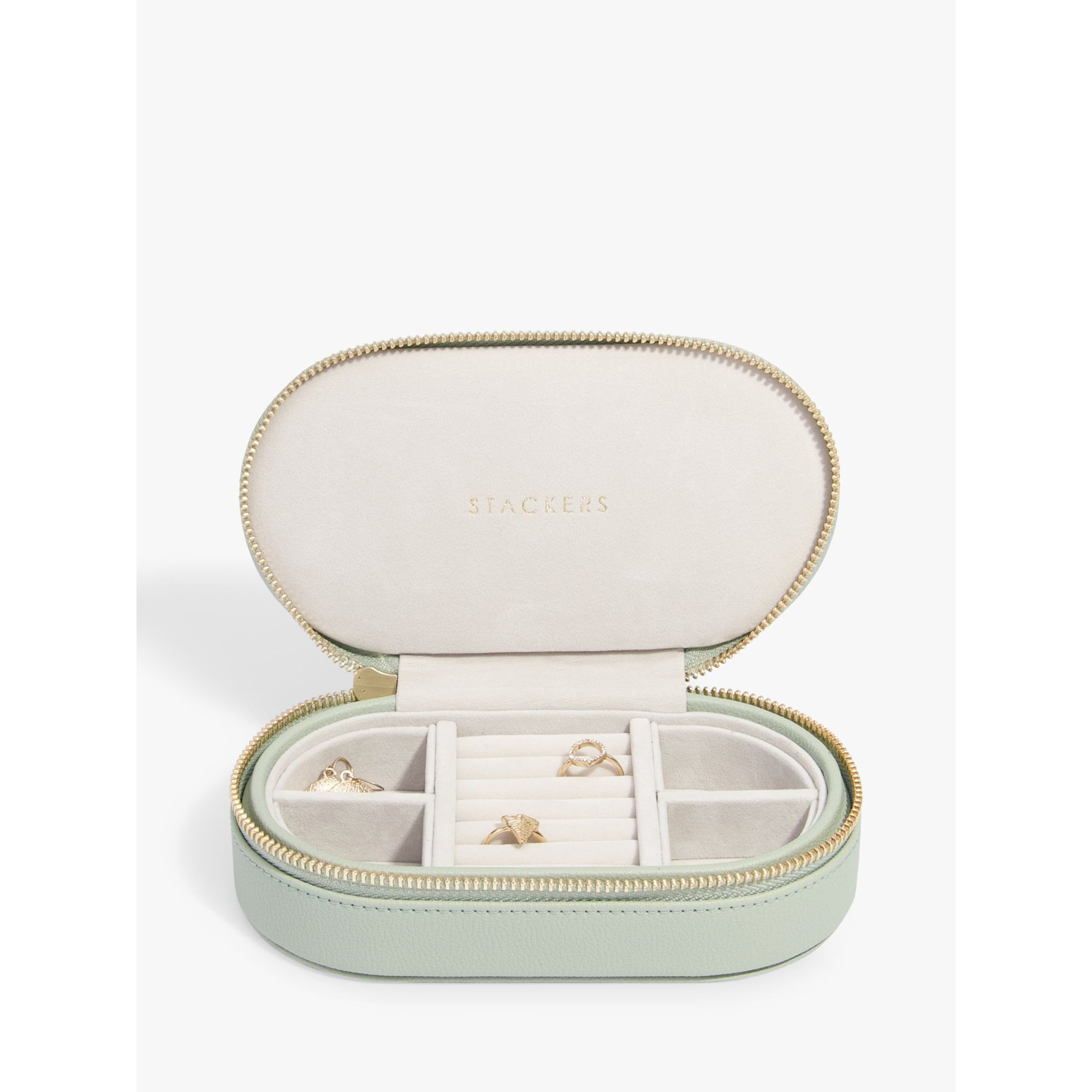 Stackers Oval Travel Jewellery Case - image 1