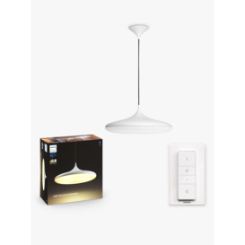 Philips Hue White Ambiance Cher LED Smart Ceiling Light with Bluetooth and Dimmer Switch - thumbnail 1