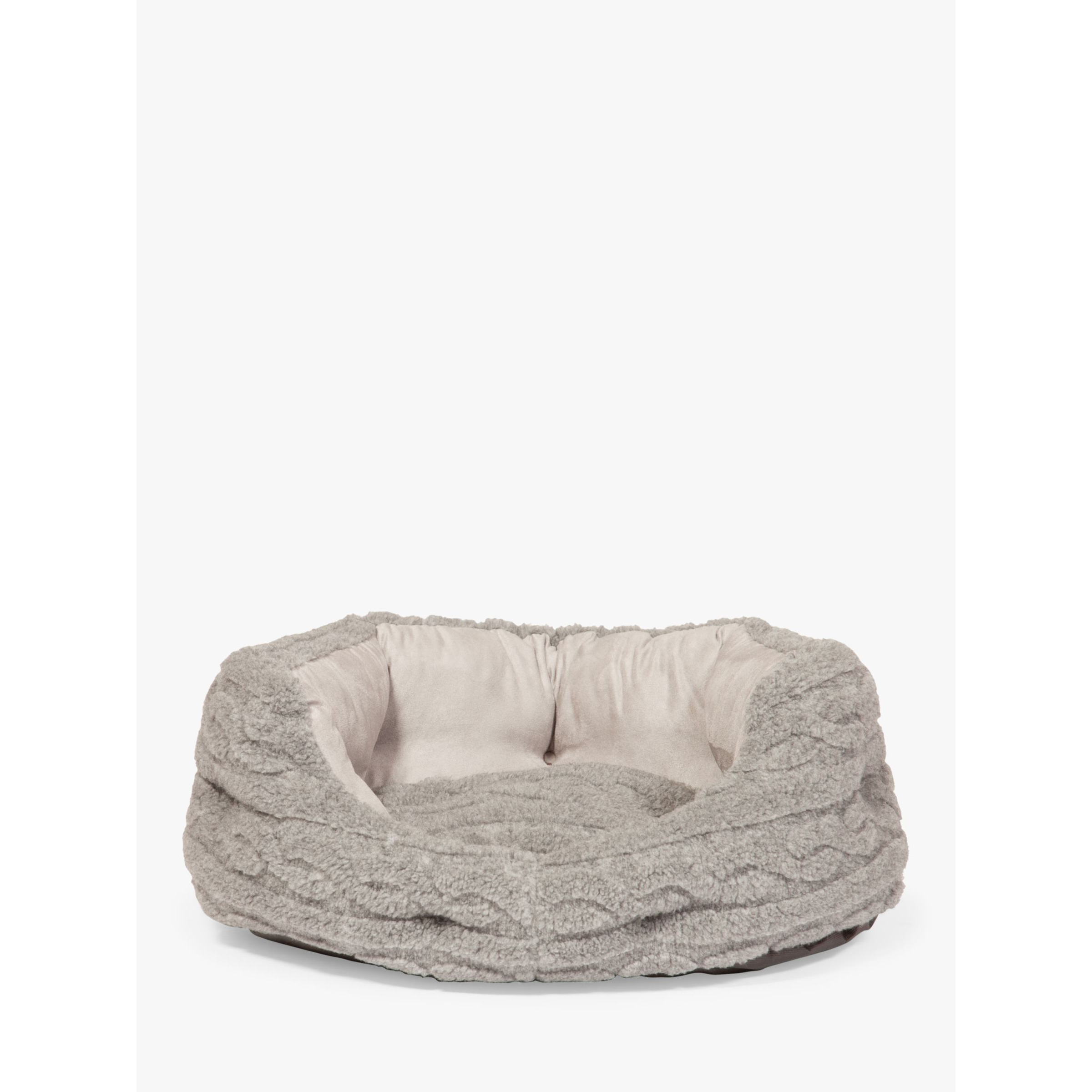 Danish Design Bobble Dog Bed, Soft Pewter - image 1