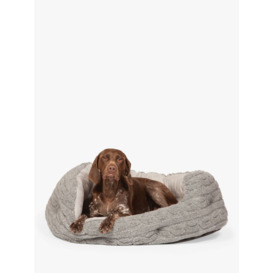 Danish Design Bobble Dog Bed, Soft Pewter - thumbnail 2