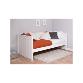 Stompa Classic Children's Day Bed Frame, Single, White - thumbnail 2