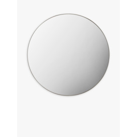 Gallery Direct Hayle Round Metal Frame Mirror, 100cm - thumbnail 1