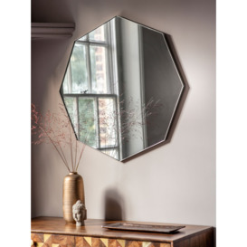 Gallery Direct Bowie Octagonal Metal Frame Mirror, 80 x 80cm - thumbnail 2