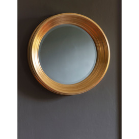 Gallery Direct Chaplin Round Mirror, 65cm, Gold - thumbnail 2