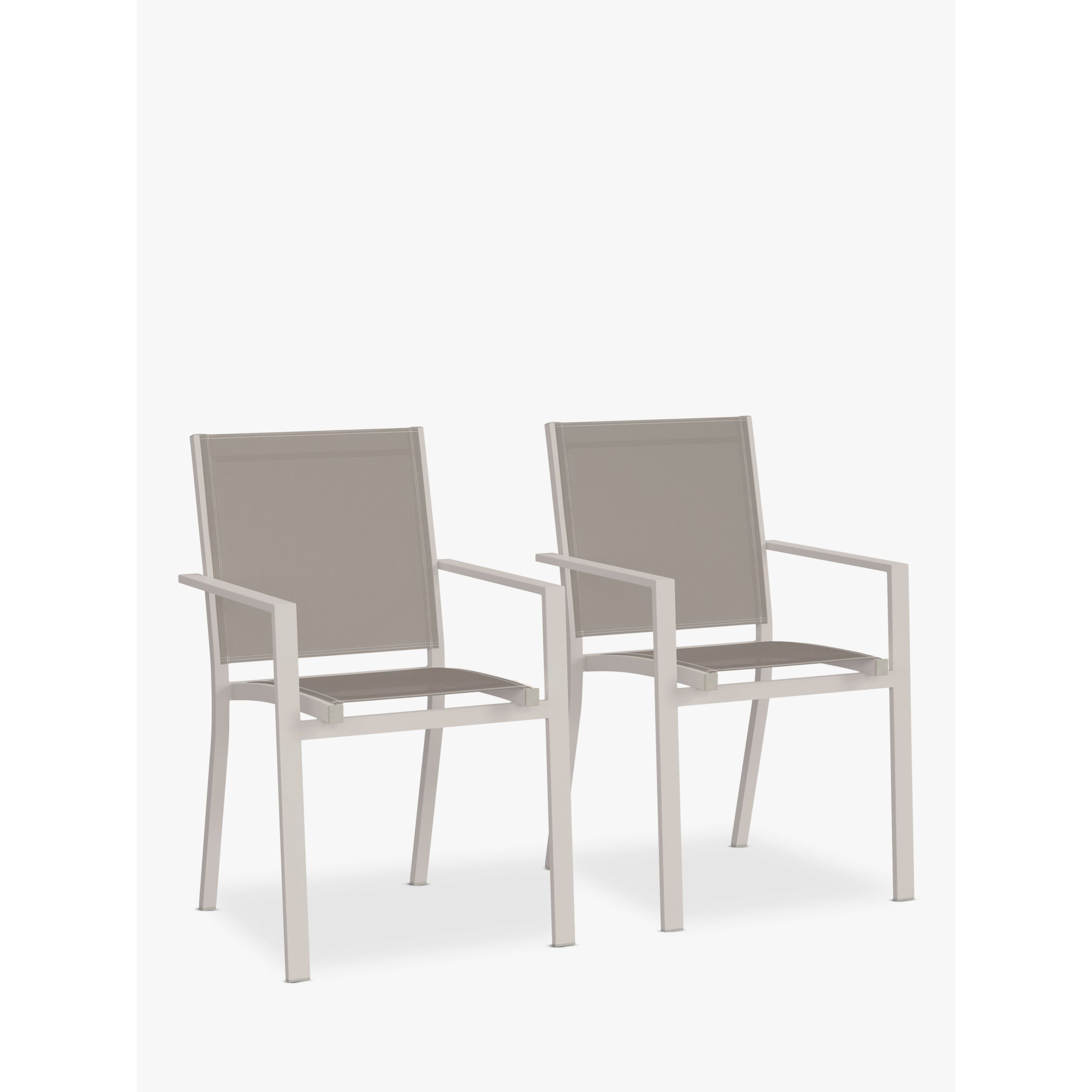 John Lewis Miami Garden Dining Chair, Set of 2
