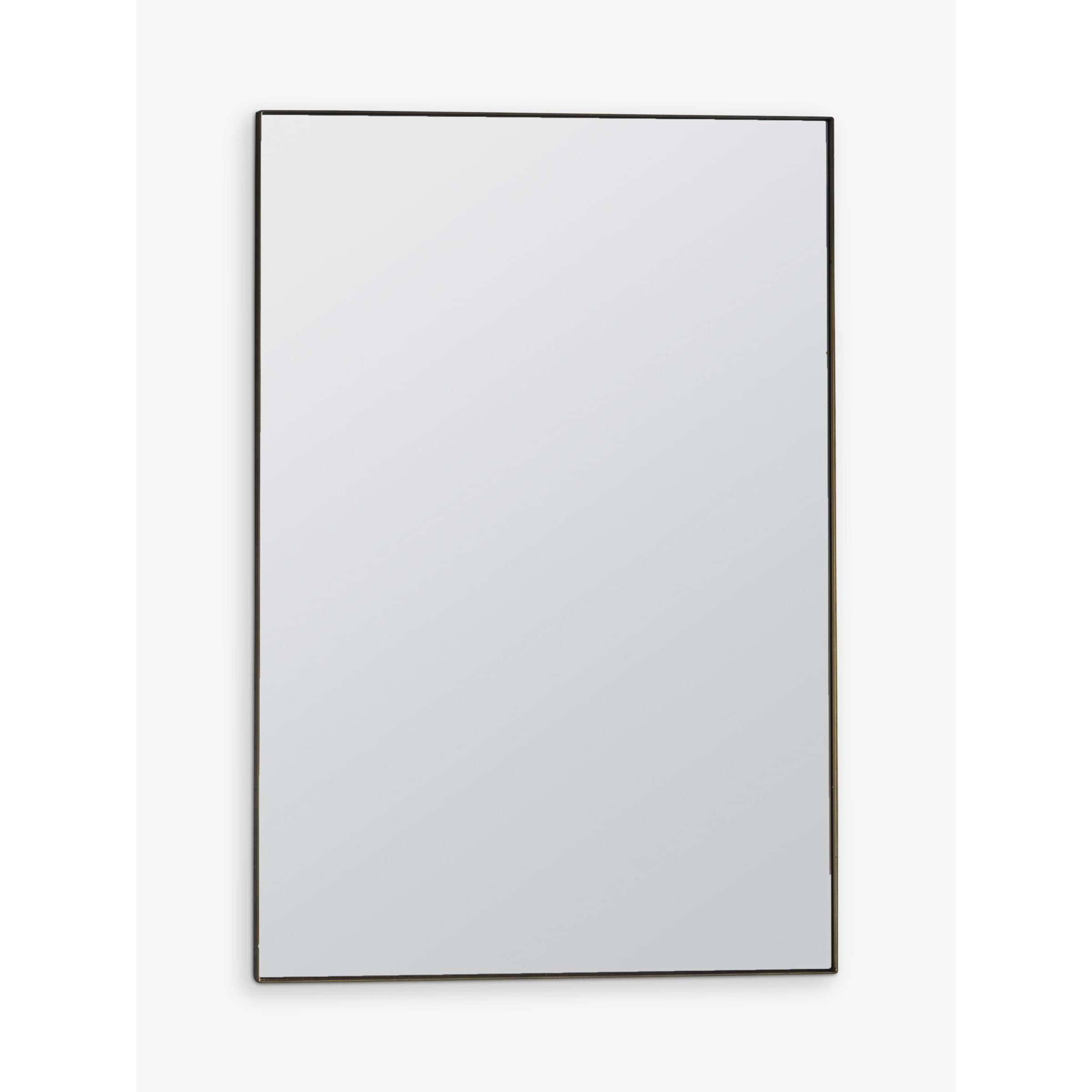 Gallery Direct Hurston Rectangular Metal Frame Wall Mirror - image 1