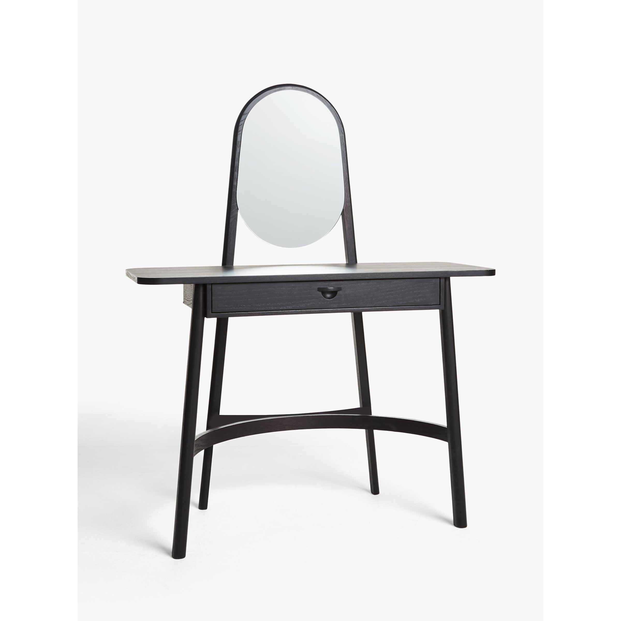 John Lewis Rattan Dressing Table and Mirror - image 1
