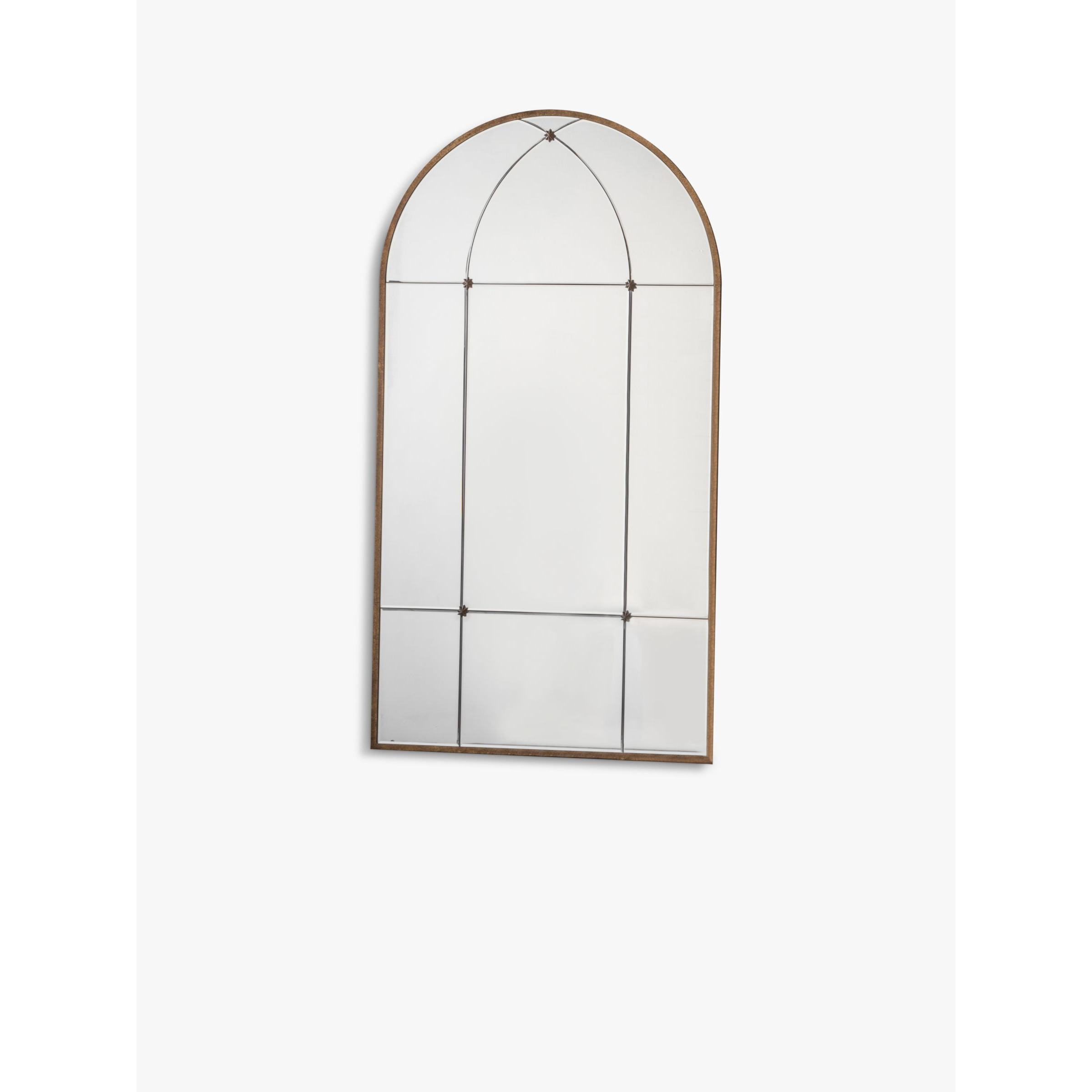 Gallery Direct Ariah Arched Frame Mirror, 140 x 76cm, Bronze - image 1