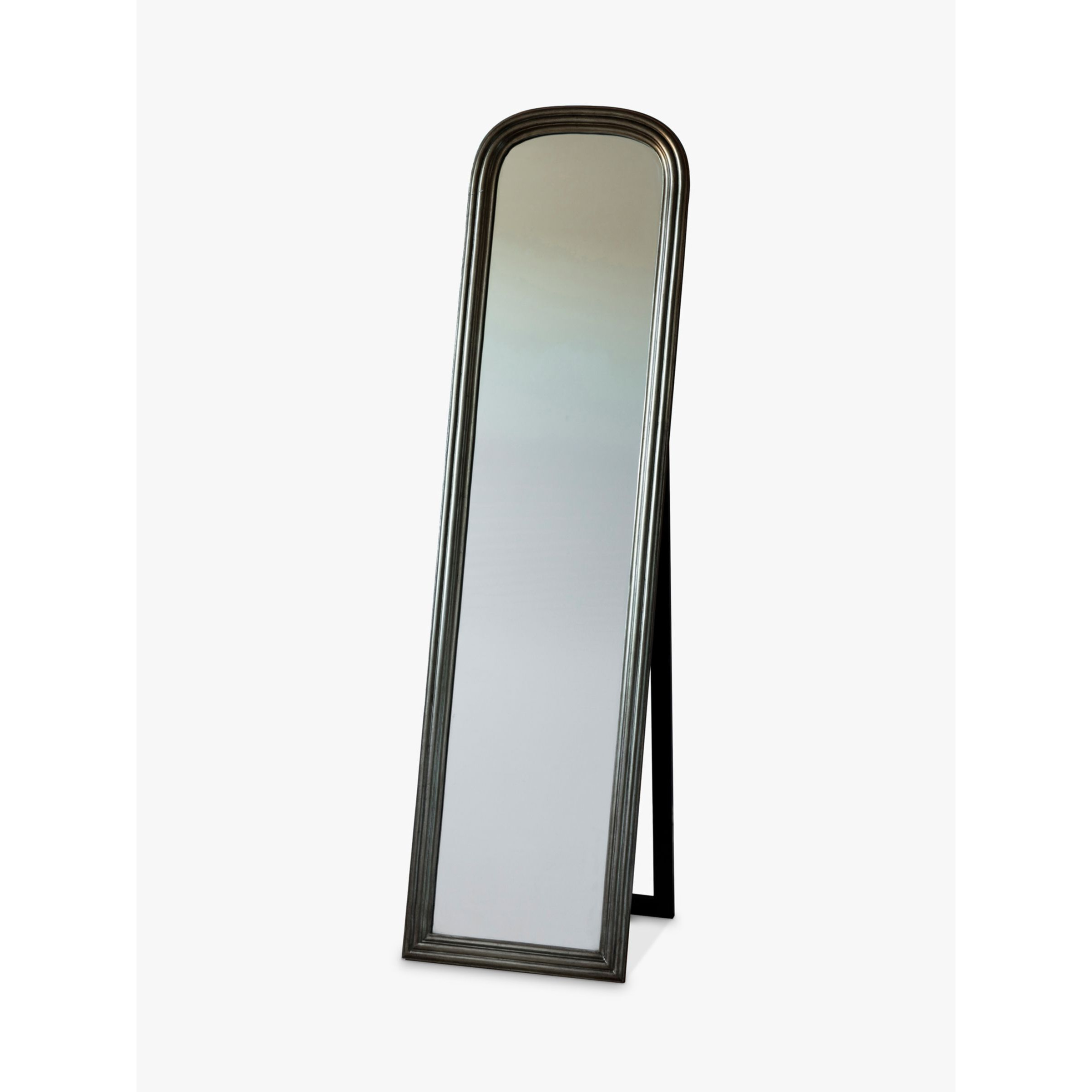 Gallery Direct Beck Cheval Mirror, 160 x 42cm, Brushed Brass - image 1