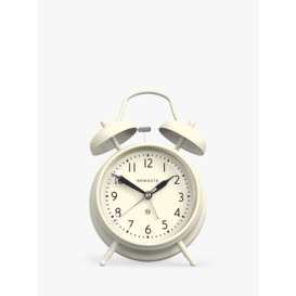 Newgate Clocks Covent Garden Twin Bell Silent Sweep Analogue Alarm Clock - thumbnail 1