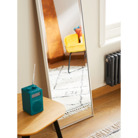 John Lewis ANYDAY Bevelled Glass Edge Rectangular Hall Mirror, 140 x 40cm, Gold - thumbnail 5