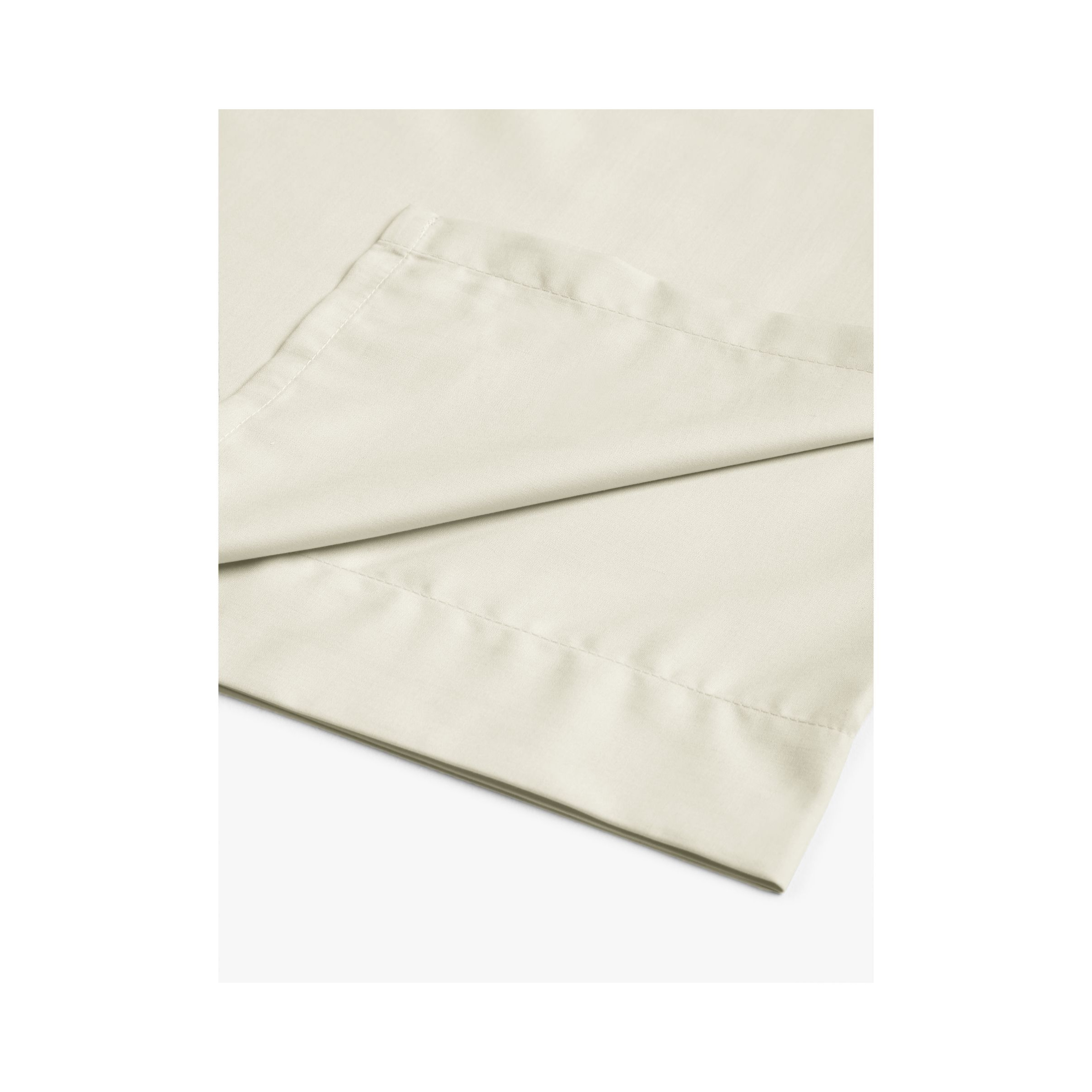 John Lewis & Partners Crisp and Fresh 200 Thread Count Egyptian Cotton Flat Sheet