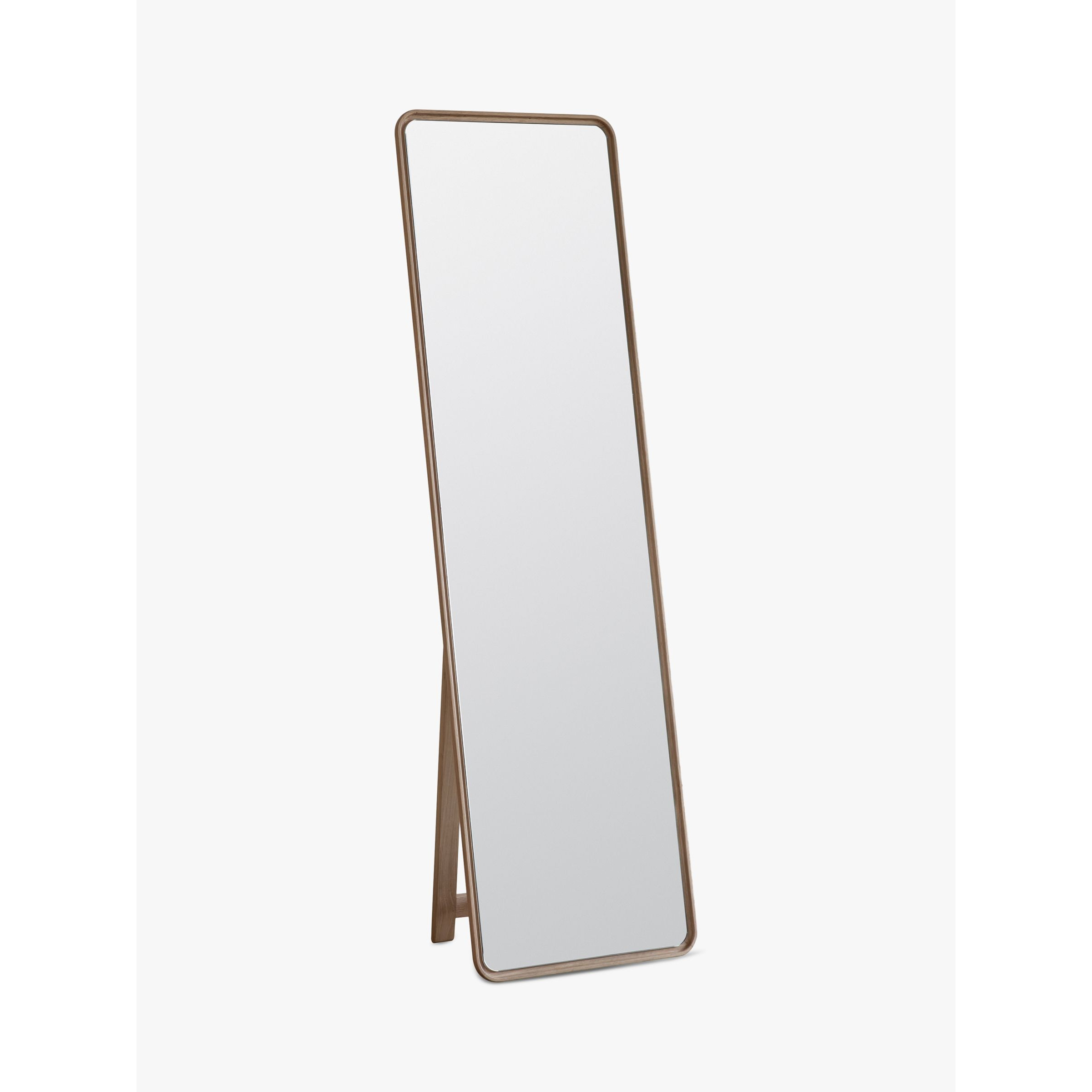 Gallery Direct Kingham Oak Wood Cheval Mirror, 170 x 50cm, Natural - image 1
