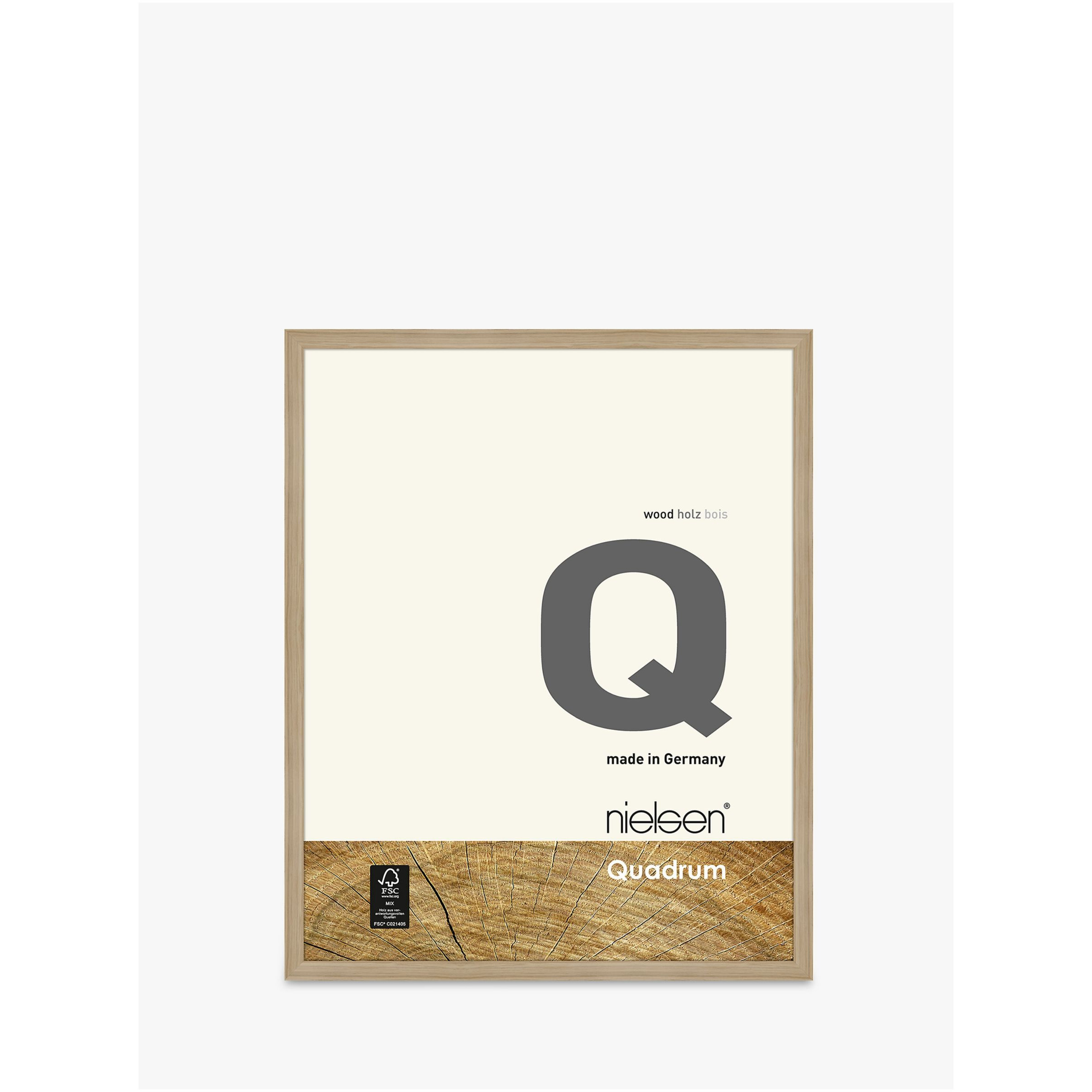 Nielsen Quadrum Oak Wood Poster Frame - image 1
