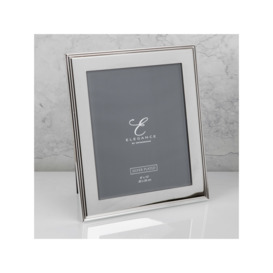 Elegance by Impressions Ribbed Photo Frame, Silver Plated - thumbnail 2