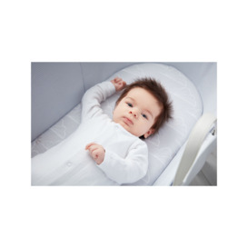 Shnuggle Cotton Fitted Moses Basket Sheet, Pack of 2, 28 x 74 - thumbnail 2