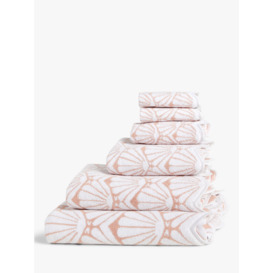 John Lewis Scallop Shell Towels - thumbnail 1