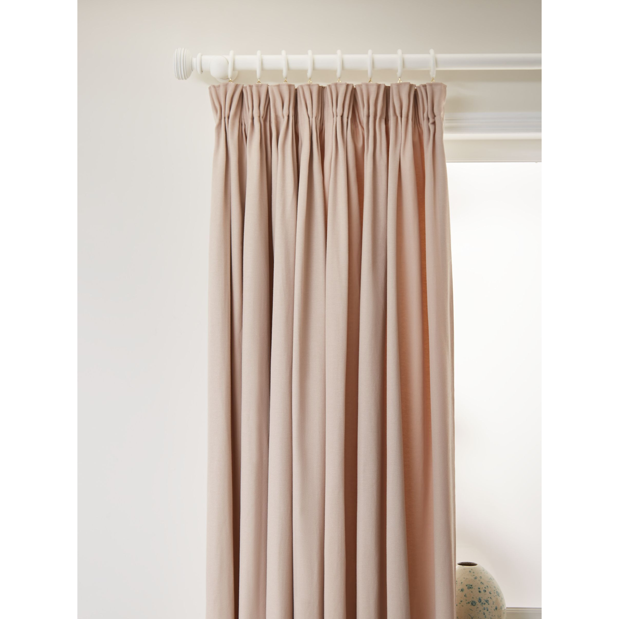 John Lewis ANYDAY Arlo Pair Lined Pencil Pleat Curtains - image 1