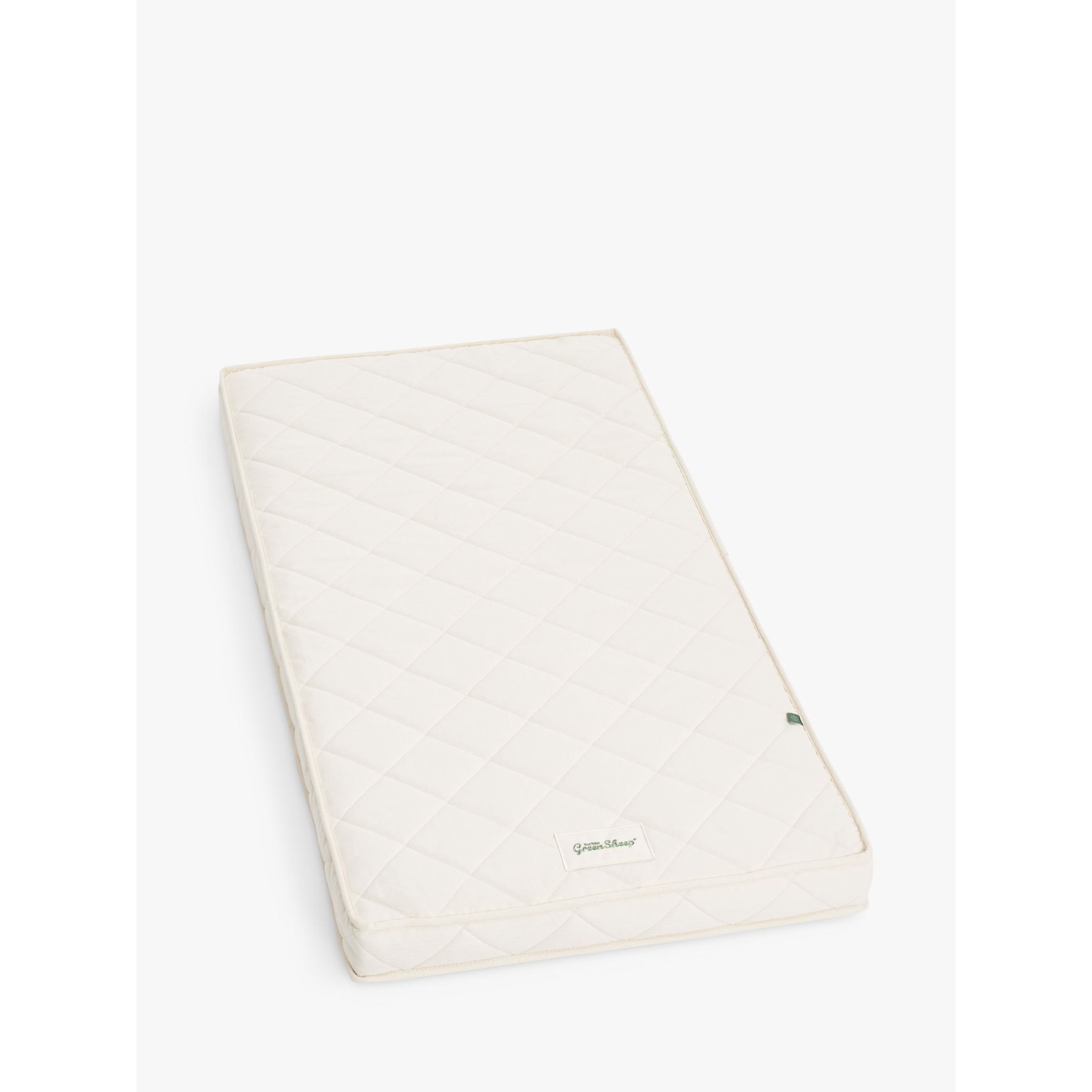 The Little Green Sheep Natural Twist Cotbed Mattress - image 1