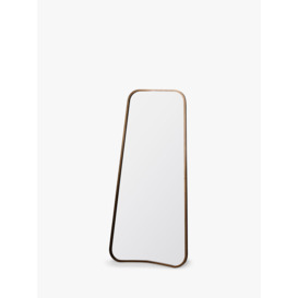 Kurva Curved Metal Corners Leaner Mirror, 123 x 56.5cm - thumbnail 1