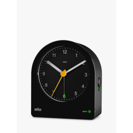 Braun Analogue Alarm Clock, Black - thumbnail 3
