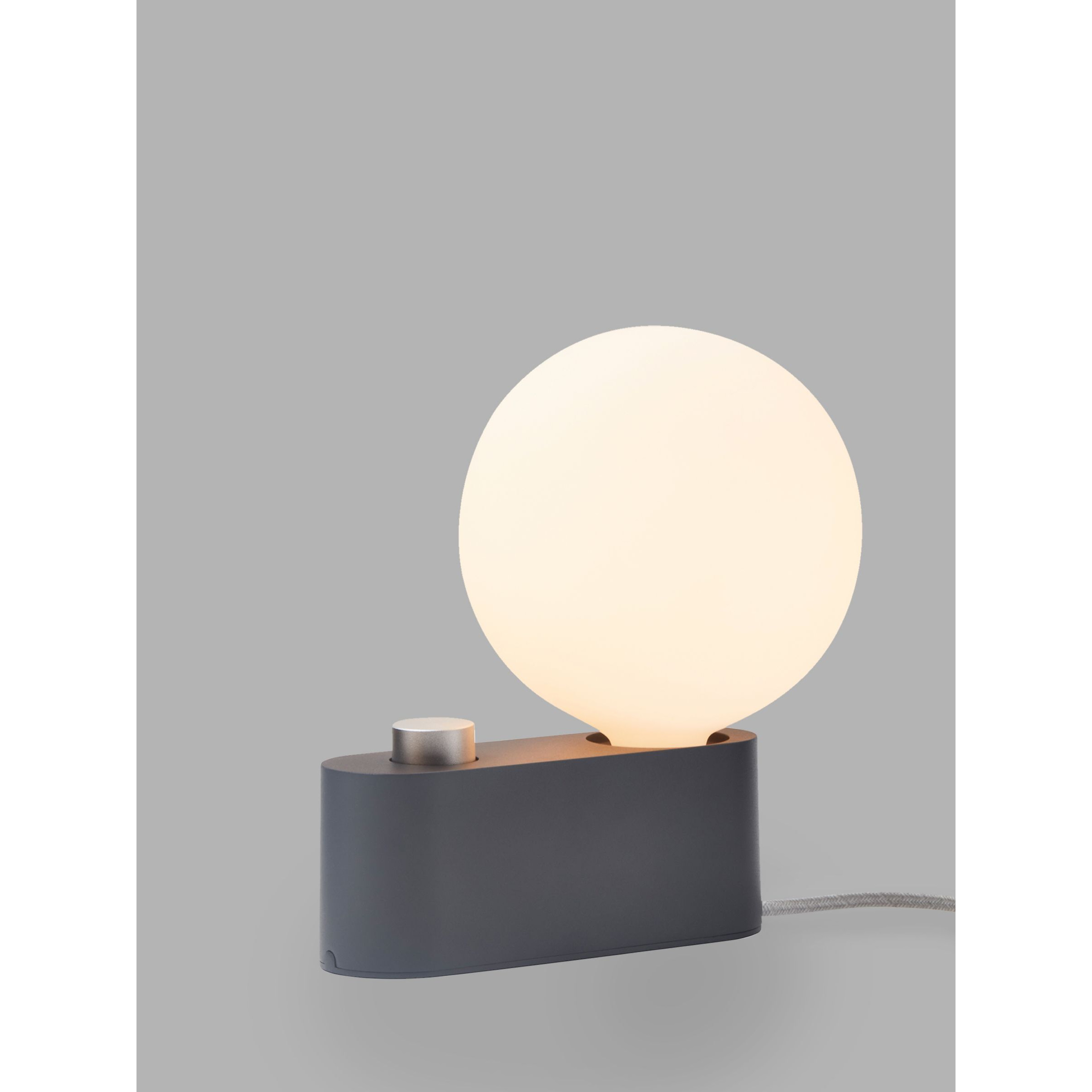 Tala Alumina Table/Wall Lamp with Sphere IV ES LED Dim to Warm Globe Bulb - image 1