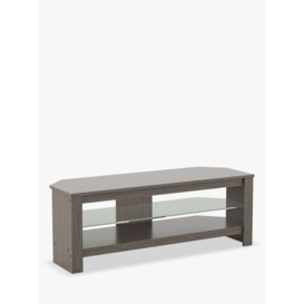 "AVF Calibre 115 Plus TV Stand for TVs up to 55"", Grey & Glass" - thumbnail 1