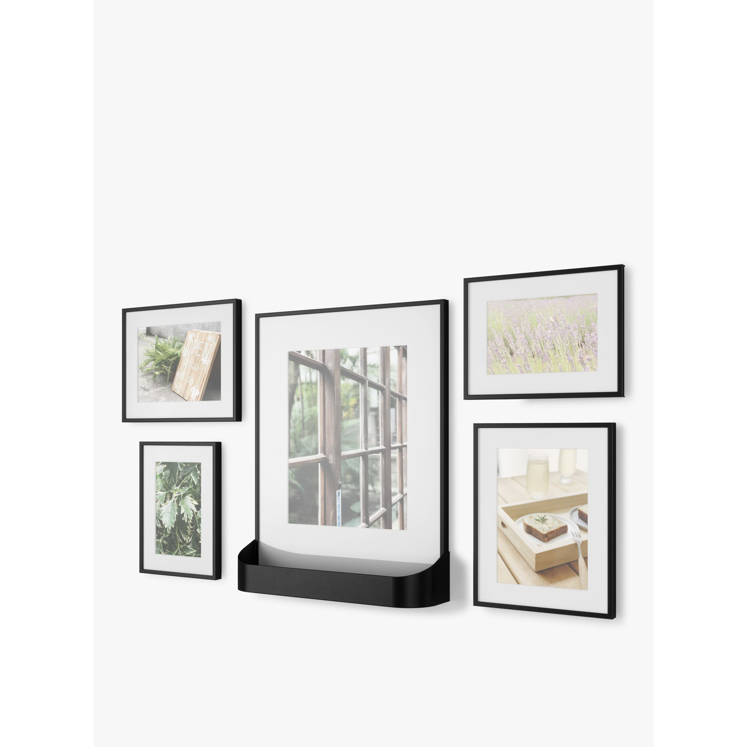 Umbra Matinee Multi-aperture Photo Frame Display, 5 Photo