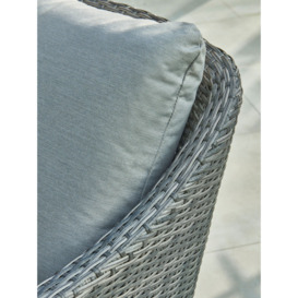 KETTLER LaMode Garden Lounge Chairs with Cushions, Set of 2, Grey Ash - thumbnail 3