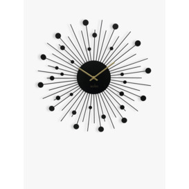 Acctim Brielle Metal Analogue Quartz Wall Clock, 50cm