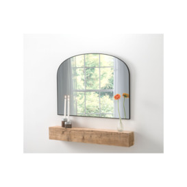 Yearn Wood Framed Overmantle Wall Mirror, 70 x 92cm - thumbnail 2