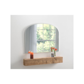 Yearn Wood Framed Overmantle Wall Mirror, 70 x 92cm - thumbnail 2