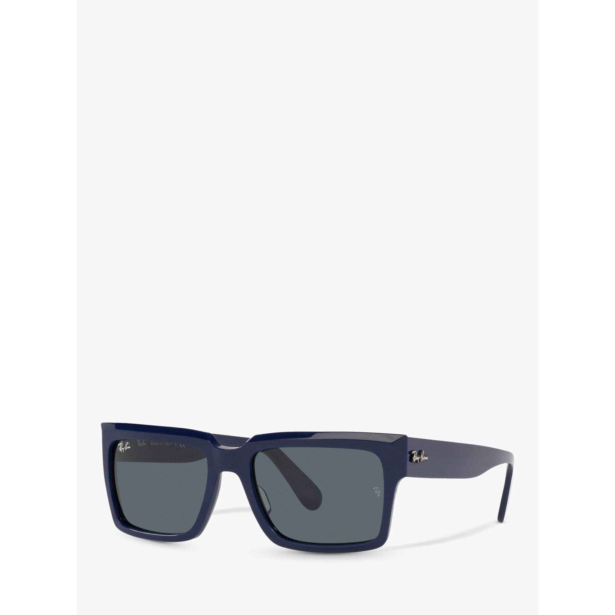 Ray-Ban RB2191 Unisex Pillow Shape Sunglasses, Blue by John Lewis