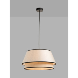 John Lewis ANYDAY Two-Tier Ceiling Light, Natural