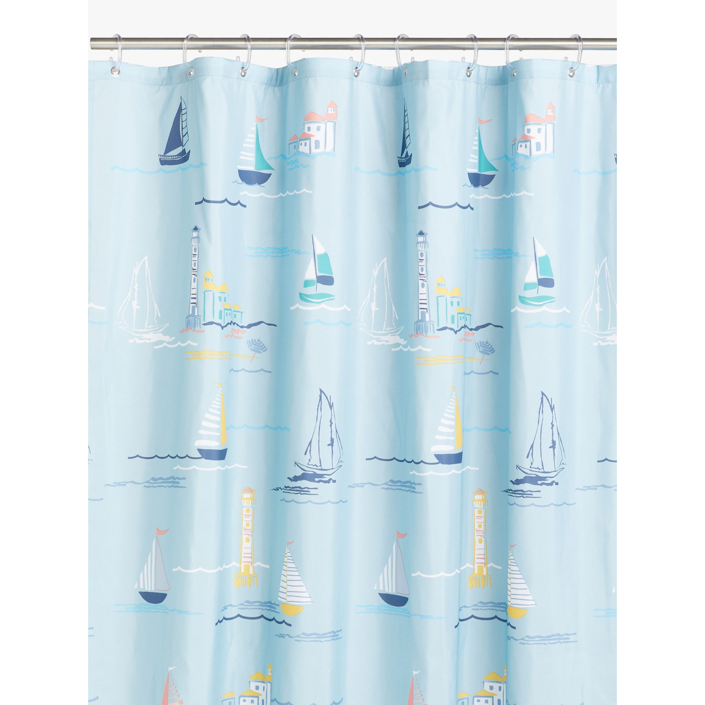 John Lewis Boats Recycled Polyester Shower Curtain - image 1