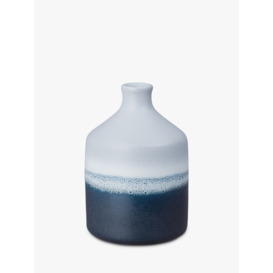 Denby Minerals Bottle Vase, H14cm, Blue - thumbnail 1