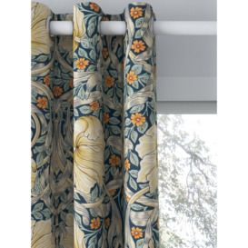 Morris & Co. Pimpernel Pair Thermal Lined Eyelet Curtains - thumbnail 1