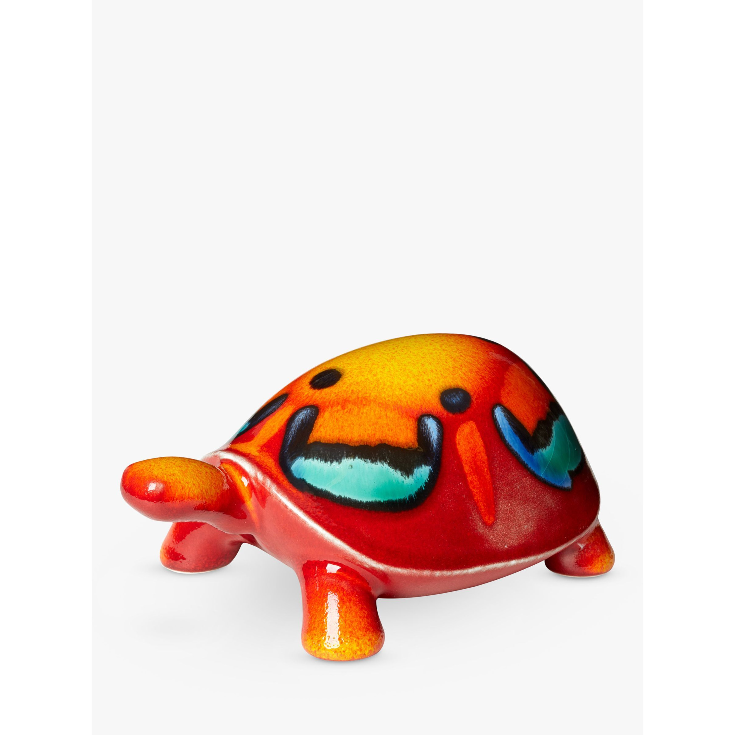 Poole Pottery Volcano Turtle Ornament - image 1