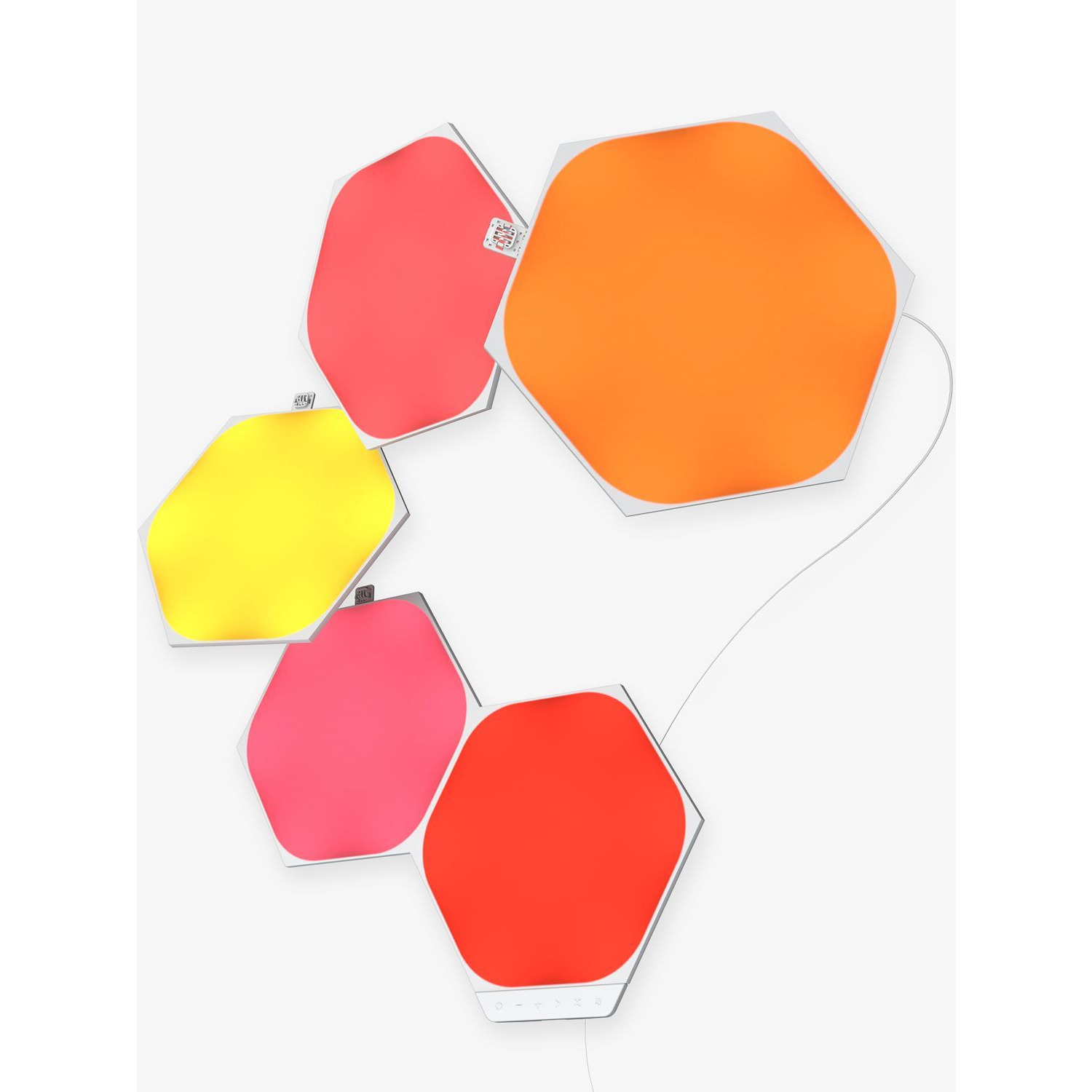 Nanoleaf Shapes Hexagon Starter Kit, 5 LED Panels, Multicolour - image 1