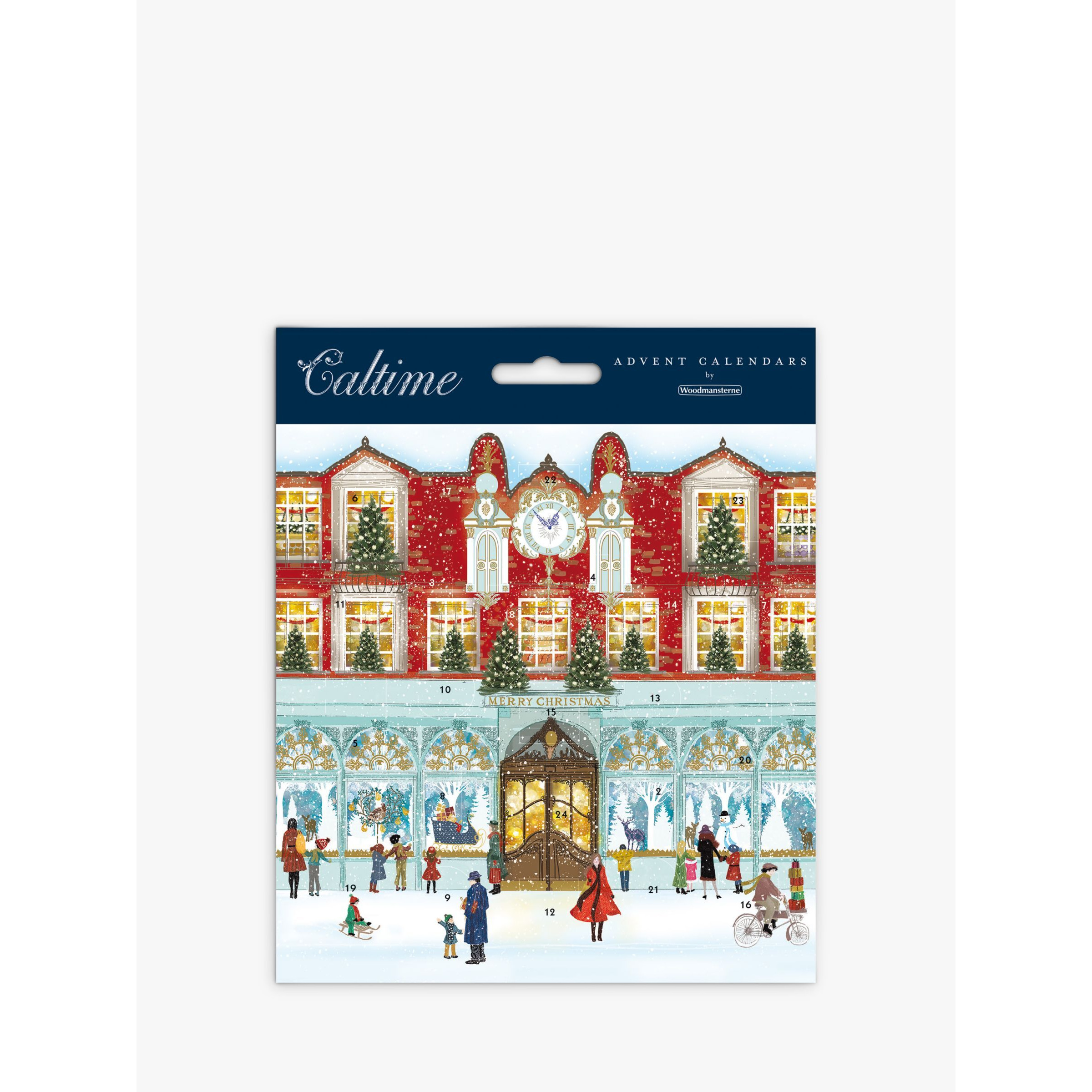 Woodmansterne Christmas is Coming Advent Calendar Card