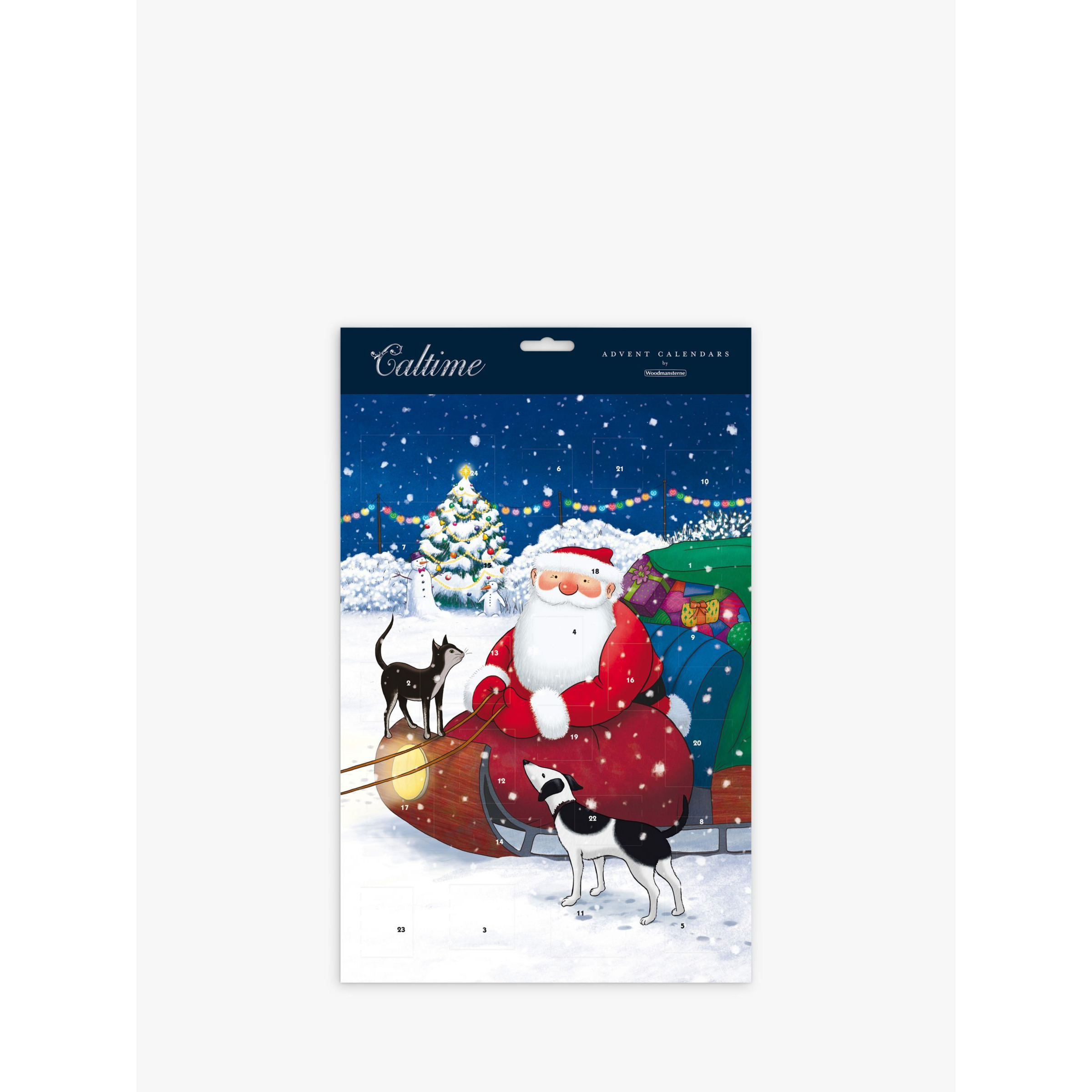 Woodmansterne Father Christmas Advent Calendar