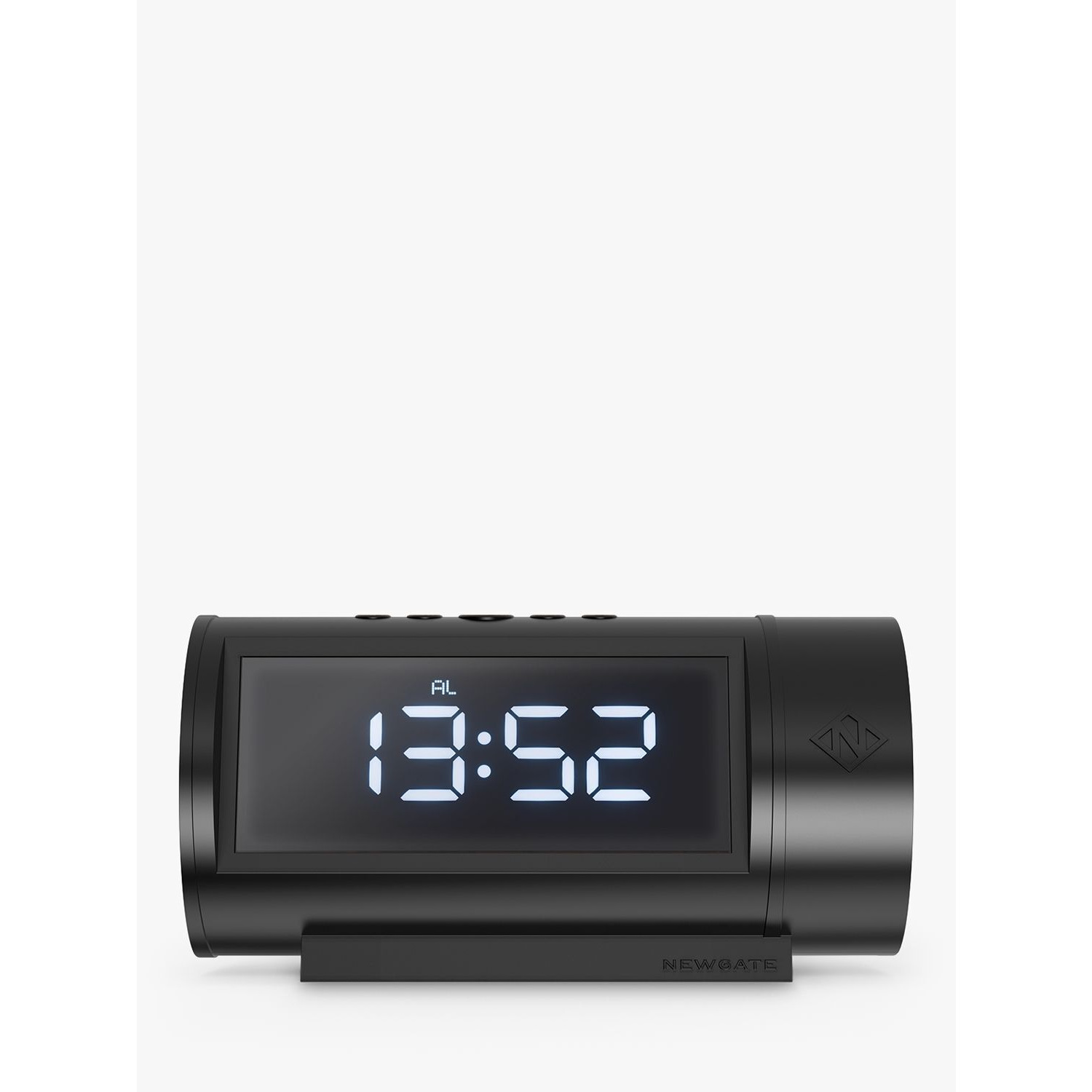 Newgate Clocks Pil LED Digital Alarm Clock, Black - image 1