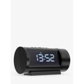 Newgate Clocks Pil LED Digital Alarm Clock, Black - thumbnail 2