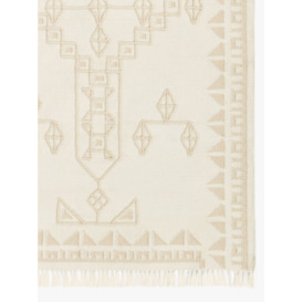 John Lewis ANYDAY Indoor & Outdoor Medallion Rug, Ivory - thumbnail 2