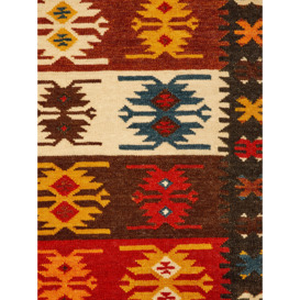 John Lewis Ikat Kelim Rug, Multi, L150 x W90cm - thumbnail 3