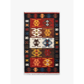 John Lewis Ikat Kelim Rug, Multi, L150 x W90cm - thumbnail 1