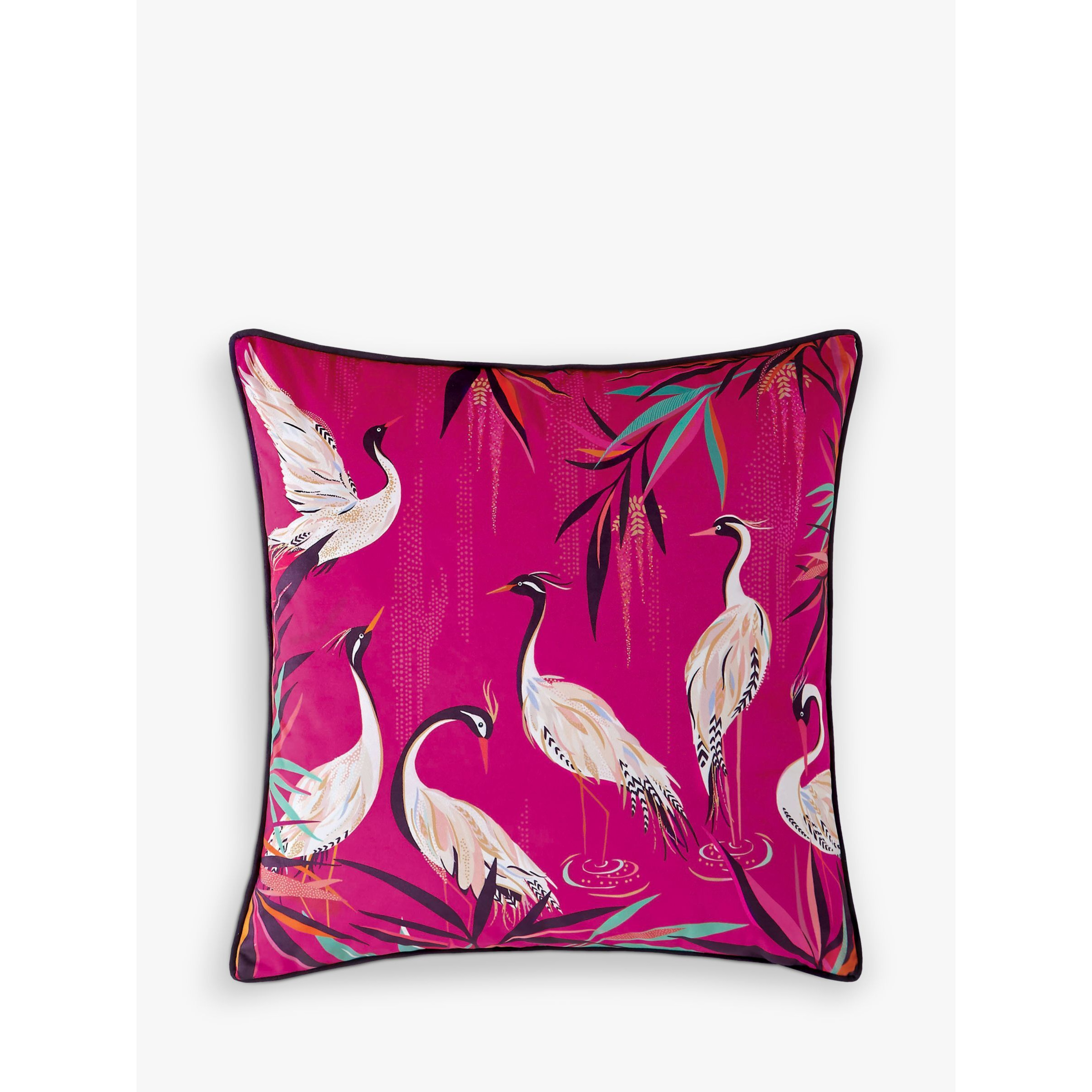 Sara Miller Herons Cushion, Pink - image 1
