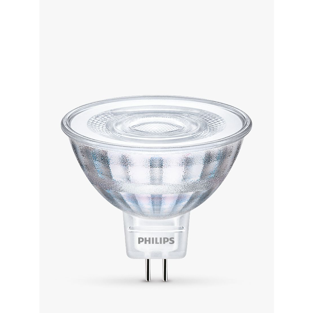 Philips 5W MR16 LED Non-Dimmable Spotlights, Pack of 2, White - image 1
