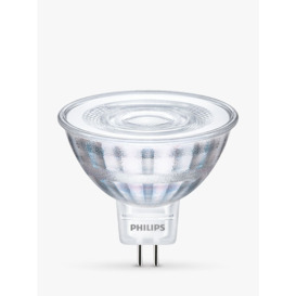 Philips 5W MR16 LED Non-Dimmable Spotlights, Pack of 2, White - thumbnail 1